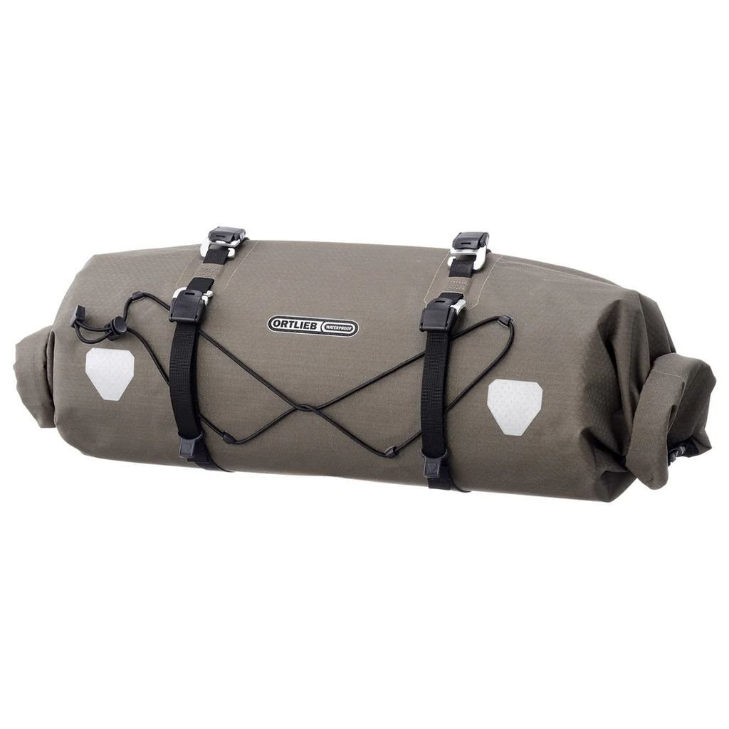 Sacoche de guidon de bikepacking légère et imperméable Ortlieb Handlebar-Pack Flex - 15 L - Sable