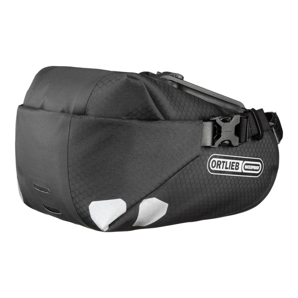 Sacoche de selle bikepacking léger et imperméable Ortlieb Saddle-Bag - 1,6 L - Noir/Black Matte