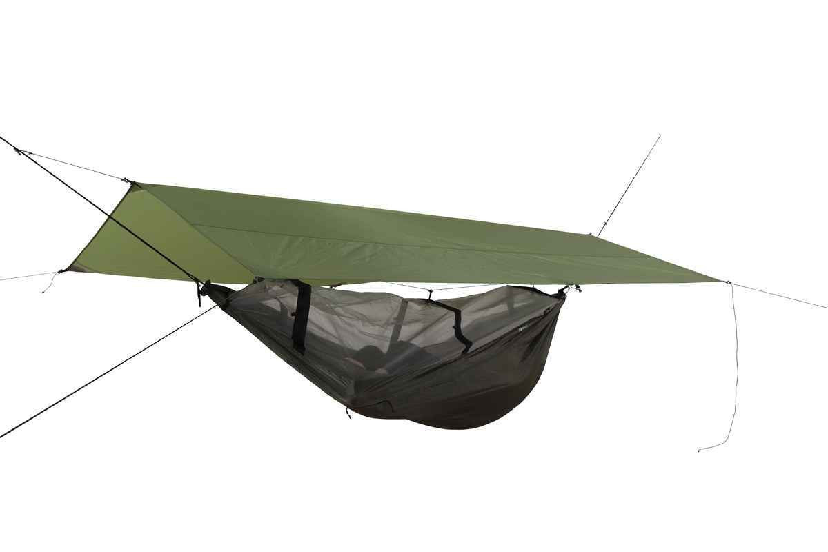 AKTIVE 63012, Hamac suspendu pour jardin et camping, hamacs en tissu,  hamacs de camping, dimensions 220 x 162 cm, poids maximum 200 kg, capacité  1