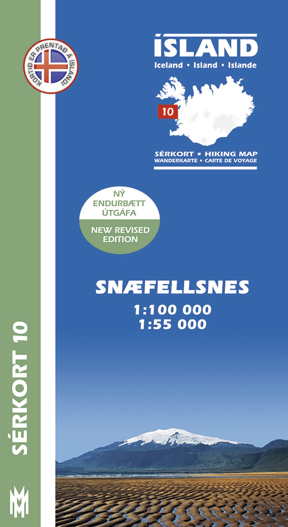Snæfellsnes 1:100 000 – Sérkort 10