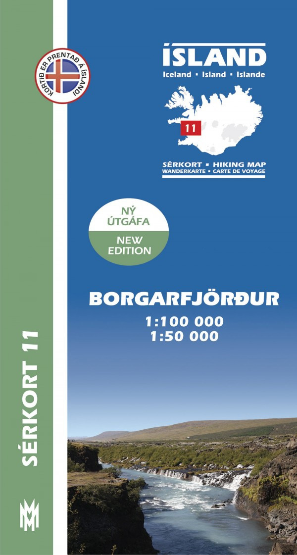 Borgarfjörður 1:100 000 – Sérkort 11