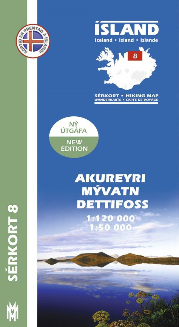 Húsavík, Mývatn - Sérkort 1:100 000