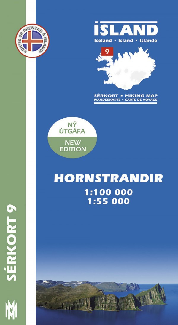 Hornstrandir 1:100 000 – Sérkort 9
