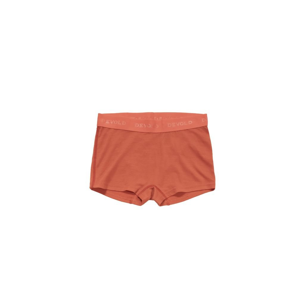 Shorty laine mérinos Devold Breeze Merino 150 Hipster Woman - Coral/Corail