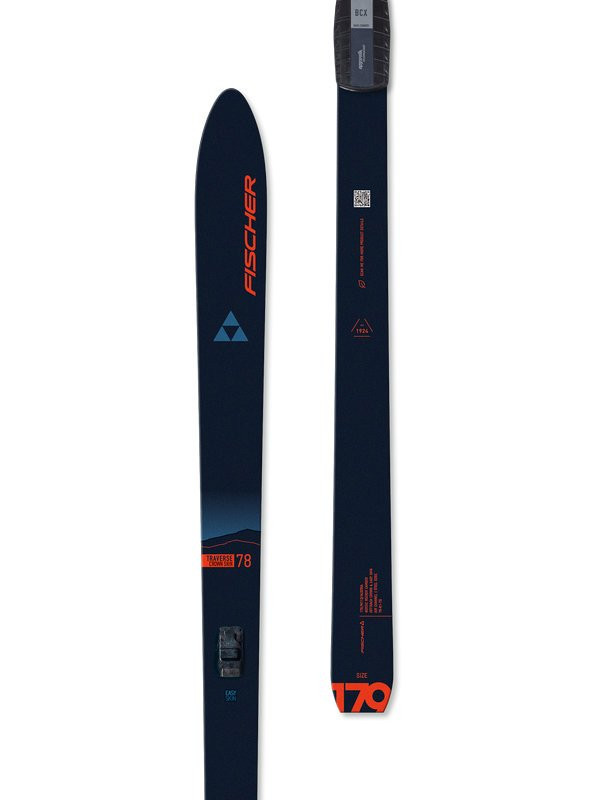 Skis Fischer Traverse 78 Crown/Dual-Skin Xtralite