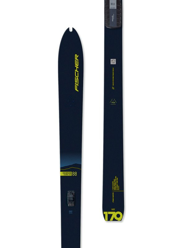 Skis Fischer Excursion 88 Crown/Dual-Skin Xtralite 