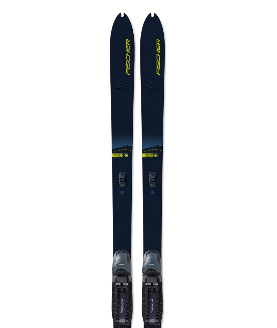 Skis Fischer Excursion 88 Crown/Dual-Skin Xtralite 