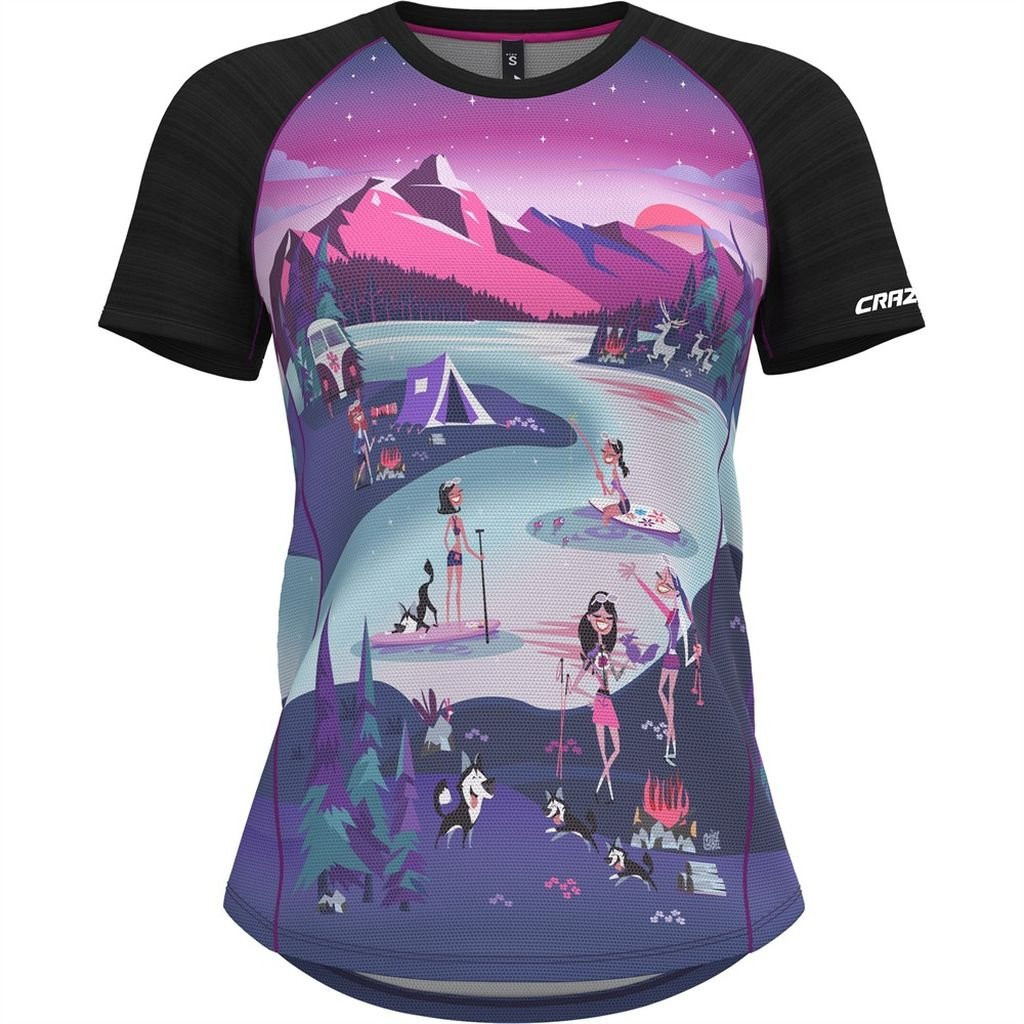 Crazy T-Shirt Alpinstar Woman - I Love Mountain