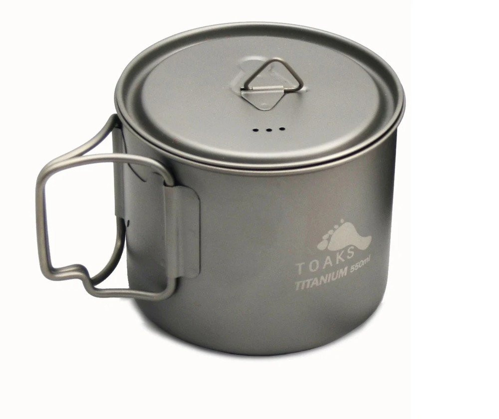 EXPO Toaks Titanium Light 550ml Pot