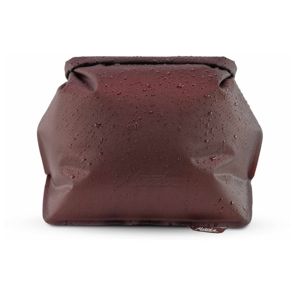 Trousse de toilette ultralégère et imperméable Matador FlatPak Waterproof Toiletry Case - Bordeaux/Garnet