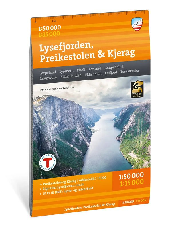 Carte du parc national du Sarek en Suède - Echelle 1:50 000