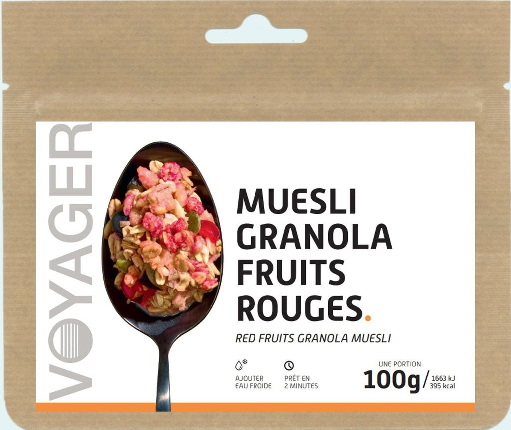 Muesli Granola Fruits Rouges - Voyager