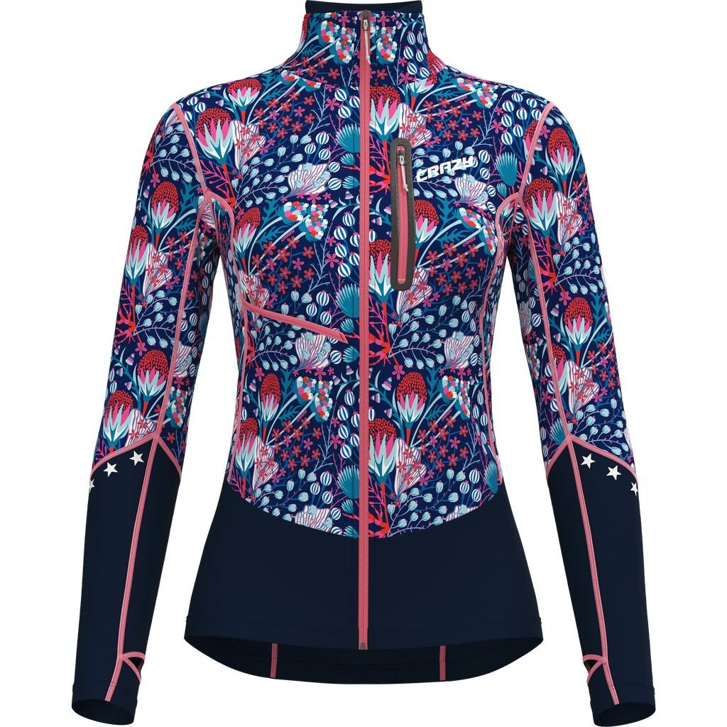 Crazy Pull Oxygen Printed Woman - Leila Blue