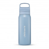 Gourde filtrante LifeStraw Go Series Stainless Steel - Bleu
