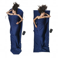 Drap de sac de couchage Microfibre - Mummy Liner - Twilight Blue - COCOON