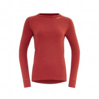 Chemise Couche De Base Devold Duo Femme - Violette - Taille L - Laine - 1/4 Zip