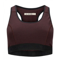 Aclima LightWoll Sport top Woman - Chocolate Plum