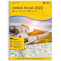 Atlas routier Norvège Veibok Norge 1:500 000