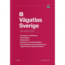 Atlas routier Vägatlas Sverige