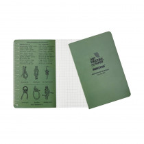 Carnet de terrain Modestone Waterproof Notebook 118x183mm