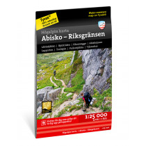 Cartes de randonnée Friluftsatlas Kungsleden 1:50.000 - Calazo