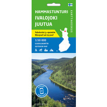 Hammastunturi Ivalojoki Juutua 1:50 000, Outdoor Map