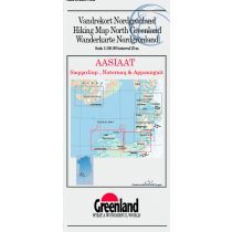 Carte du Groenland N°18 Aasiaat, Saqqarliup, Naternaq & Appannguit