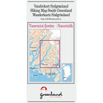 N° 5 - Tasermiut fjorden/Nanortalik – Groenland Sud – Carte de randonnée - 1 :100 000