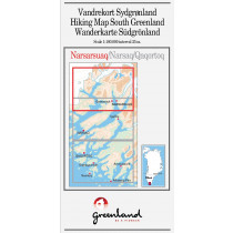 N° 1 - Narsarsuaq – Groenland Sud – Carte de randonnée - 1 :100 000