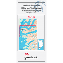 Carte du Groenland N°19 Nuuk - Austmannadalen