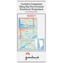 N° 10 - Sisimiut – Groenland Ouest – Carte de randonnée - 1 :100 000