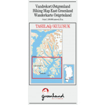 N° 6 - Tasiilaq/Kulusuk – Groenland Est – Carte de randonnée - 1 :100 000