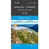 Carte & Guide Kungsleden n°3 : Saltoluokta - Kvikkjokk