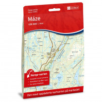 Carte Maze-Mazi 1:50 000
