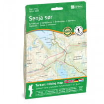 Senja sør Topo 3000 Turkart 3028
