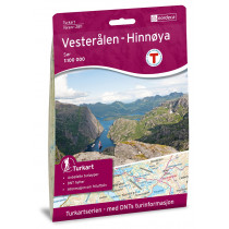 Carte des Vesteralen - Norvège