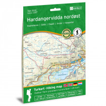 Hardangervidda nordøst  Topo 3000 – Turkart 1:50 000 – N° 3057 – Norvège