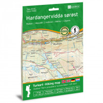 Hardangervidda sørøst Topo 3000 – Turkart 1:50 000 – N° 3055 – Norvège