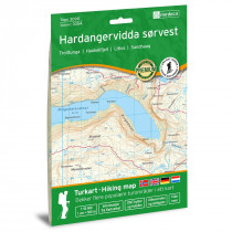 Hardangervidda sørvest Topo 3000 – Turkart 1:50 000 – N° 3054 – Norvège