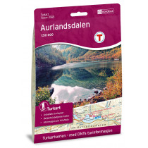 Carte de randonnée Aurlandsdalen 1:50 000 - Norvège