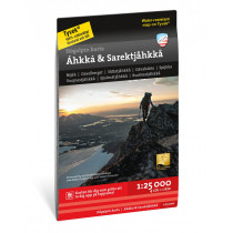 Carte montagne Áhkká & Sarektjåkkå - Calazo