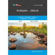 Kvikkjokk-Jäkkvik 1:75 000