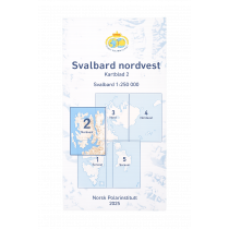 Carte Spitzberg - Svalbard Nordvest