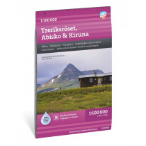 Cartes de randonnée Friluftsatlas Kungsleden 1:50.000 - Calazo
