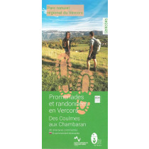 Carto-guide Promenades et Randonnées en Vercors Des Coulmes aux Chambaran