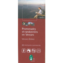 Carto-guide Promenades et Randonnées en Vercors Drôme