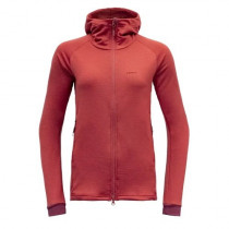 Devold Nibba Merino Jkt Hood Woman - Beauty