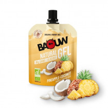 Gel énergétique bio Baouw Natural Gel Ananas-Noix de Coco