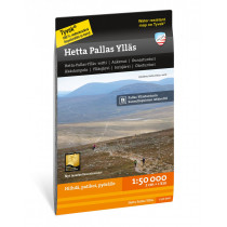 Carte Calazo Hetta Pallas Ylläs 1:50.000