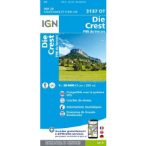 IGN Top 25 3137OT Die Crest PNR du Vercors
